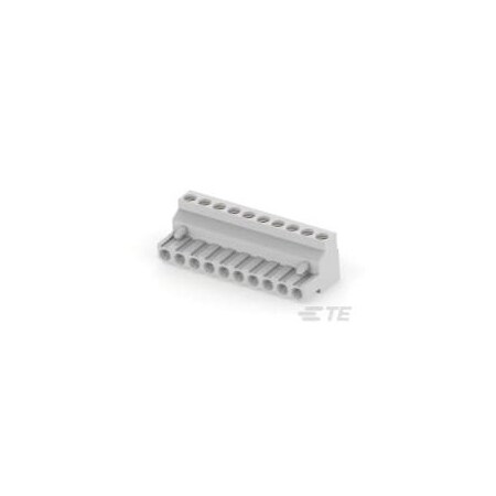 Te Connectivity EUROSTYLE TB PLUG GREY STK 10P 1-1546108-0
